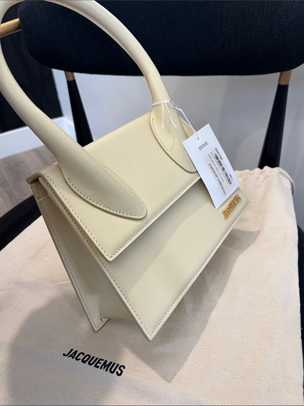 Jacquemus Le Grand Chiquito Bag in Ivory